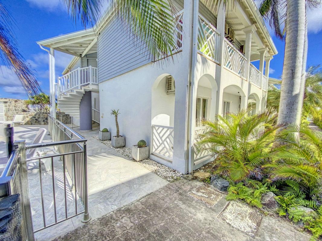 A louer Appartement front de mer Baie Orientale Saint Martin_Résidence-22